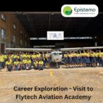 Grades 8, 9, and 11 visited Flytech Aviation Academy