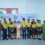 Group photo of the Epistemo school Interact Club members and faculty advisors.