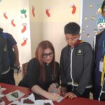 Group of Epistemo school students during the Le Concours de la Cuisine Française competition